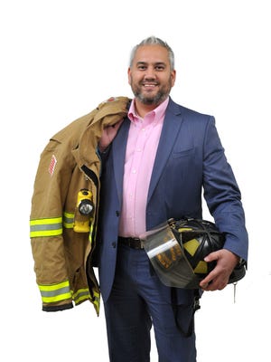 Cory Glassburn with Hospice of Wichita Falls and the Lakeside City Volunteer Fire Department. 20 Under 40.