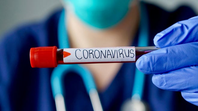 Coronavirus blood vial