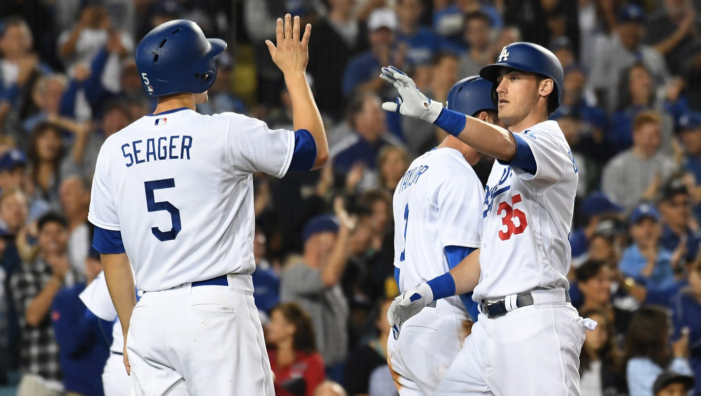 Los Angeles Dodgers clinch NL West division title