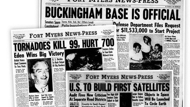 A look at the top headlines for 1955