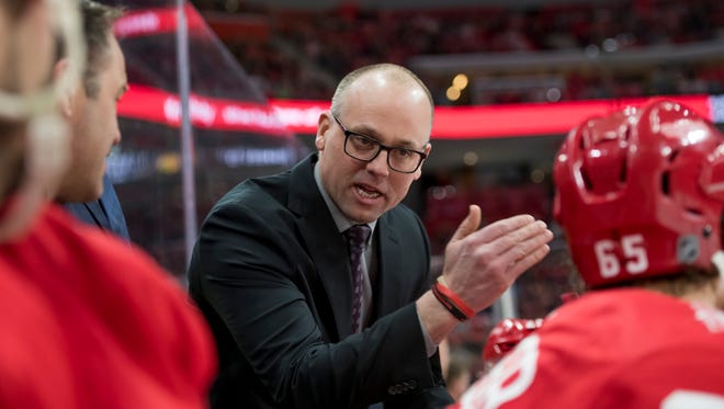 Coach Jeff Blashill's role as a teacher has worked in terms of developing young players.