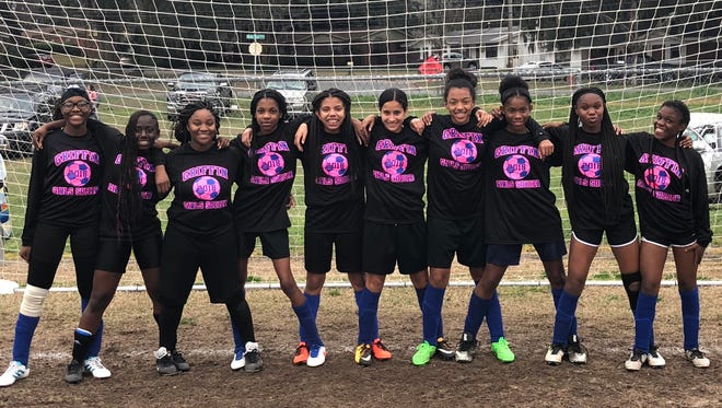 The Griffin Middle School girls soccer team went 10-0 this season and won its first middle school championship in 71 years despite playing with just a roster of 10 all year.