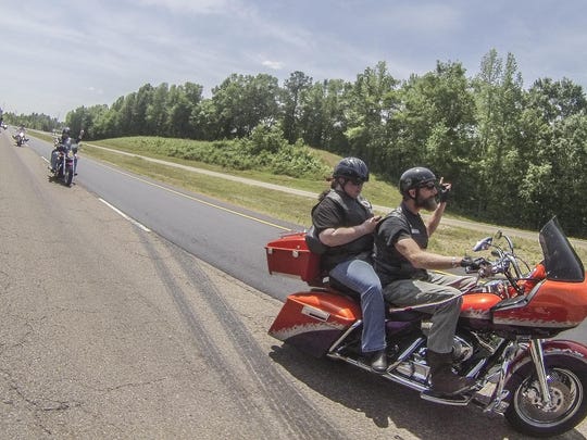 Biker groups ride for Jesus