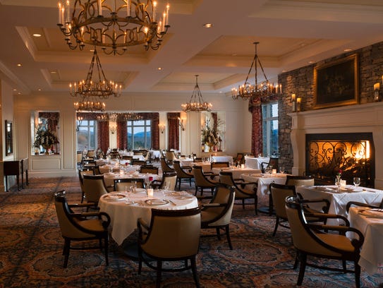 The Dining Room at the Inn on the Biltmore Estate.