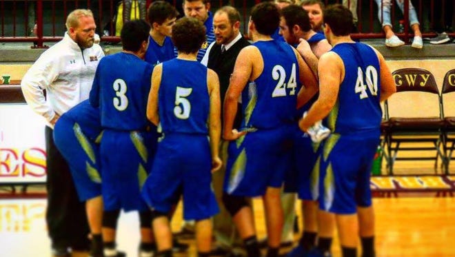 Highlands boys basketball team.