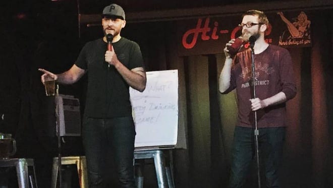 Geoffrey Gauchet and Isaac Kozell will host “Wait, What? – A Standup Comedy Drinking Show," at the Greenroom.