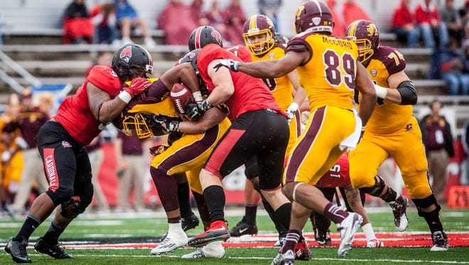 Central Michigan beat Ball State Saturday afternoon with a final score of 23-21.