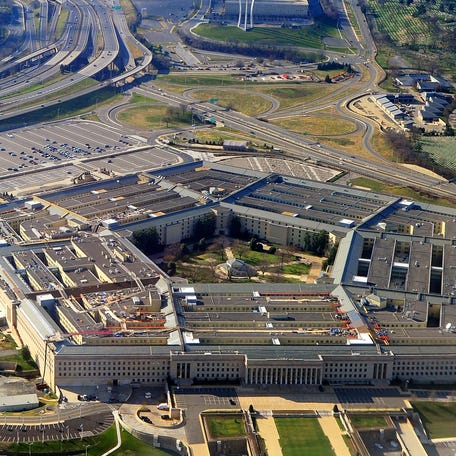 The Pentagon is in Arlington, Virginia, just outside Washington, DC.