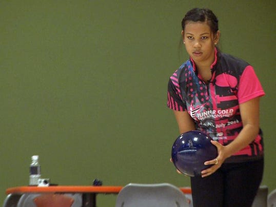 Teen trades in dance shoes, becomes bowling champ