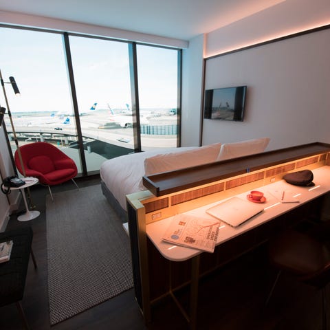 The TWA Hotel's rooms will feature...