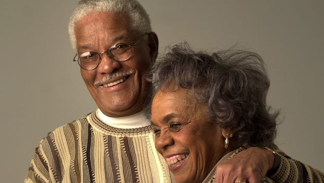 Rudolph "Rudy" and Dorothy "Dot" Wilson, in a photograph taken Feb. 19, 2003.