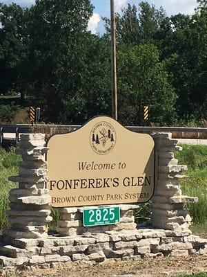 Fonferek's Glen is a 74-acre Brown County park at 2825 Dutchman Road in rural Ledgeview.