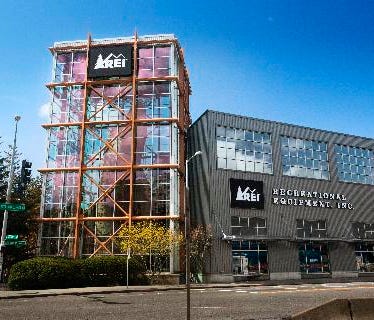 An REI story in Seattle.