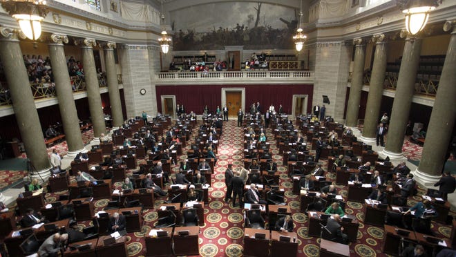 The Missouri House of Representatives on March 17, 2015.