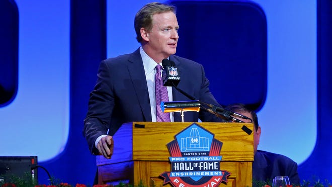 Roger Goodell is entering his 12th season as NFL commissioner.