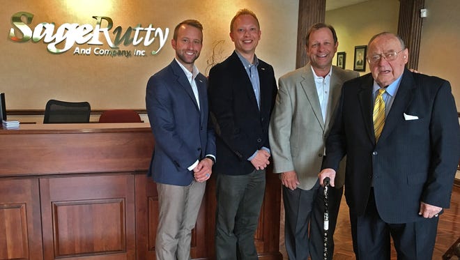 The Holly family from Sage Rutty & Co. From left: Connor, Trevor, Wayne and William Holly.