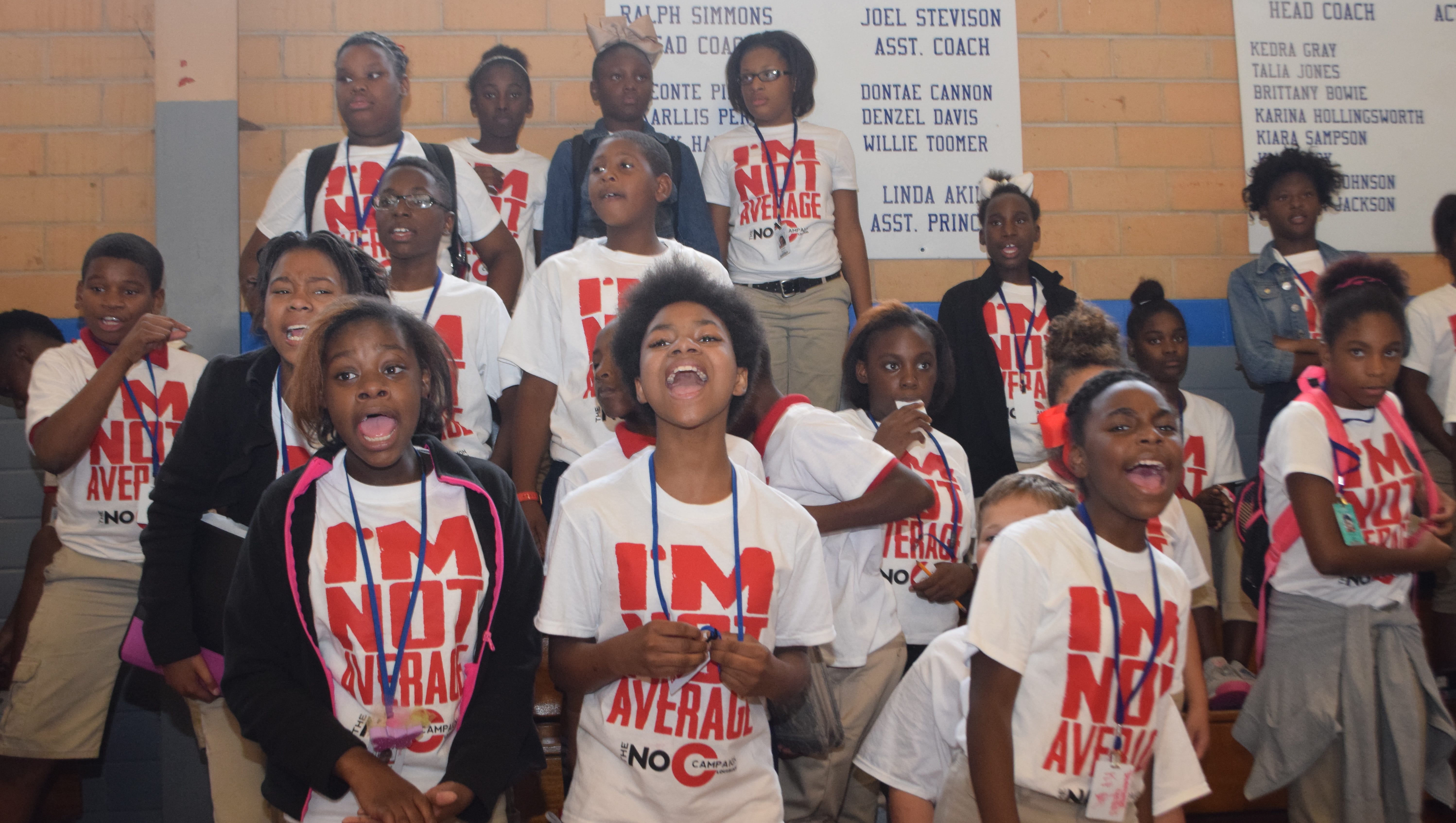 Middle school aims for honor roll