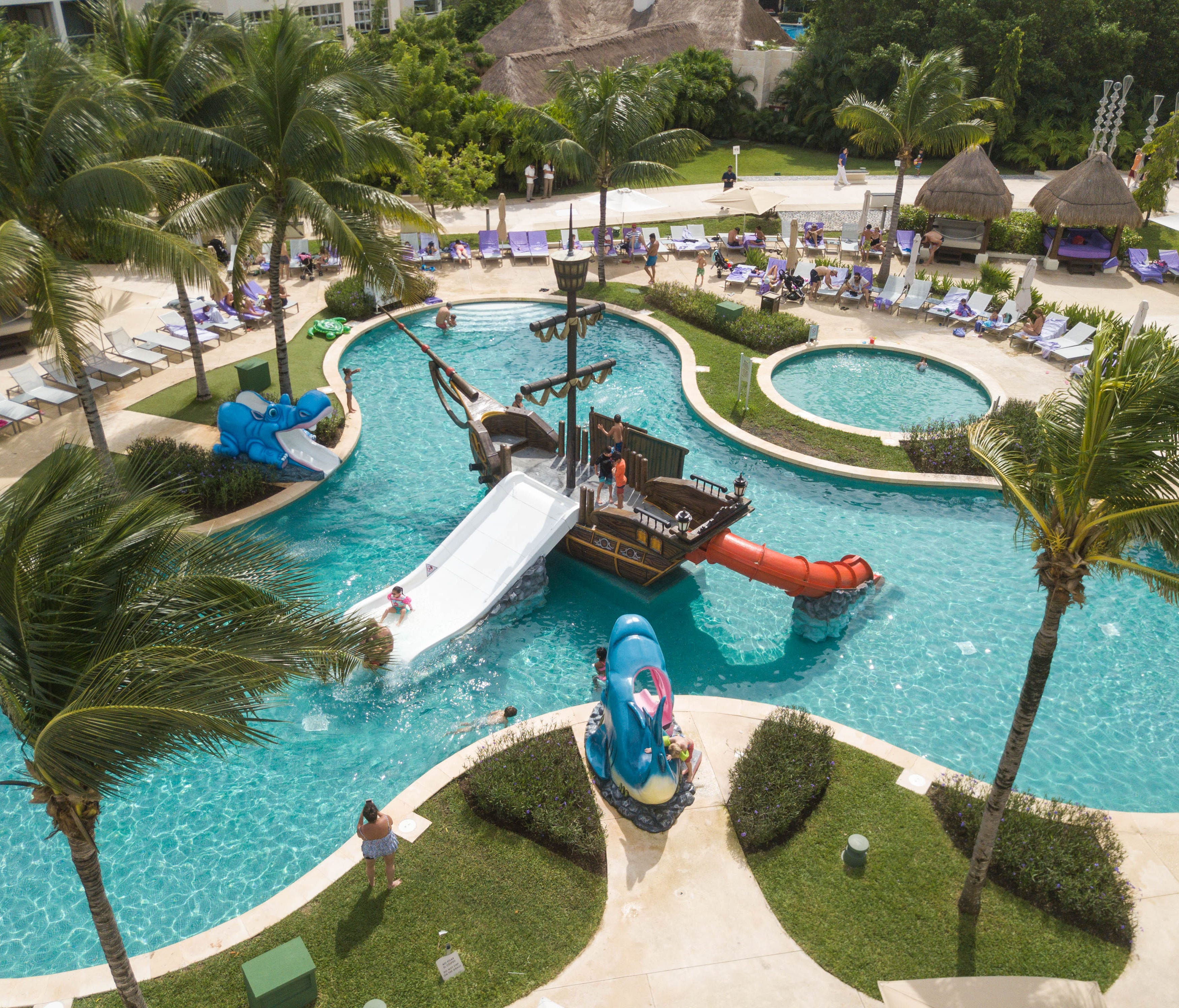 Paradisus Playa del Carmen La Esmeralda: One of the best family-friendly all-inclusive resorts on the Yucatan Peninsula, Paradisus Playa del Carmen La Esmeralda is chock-full of amenities that will keep your kids off their phones. Amenities include a