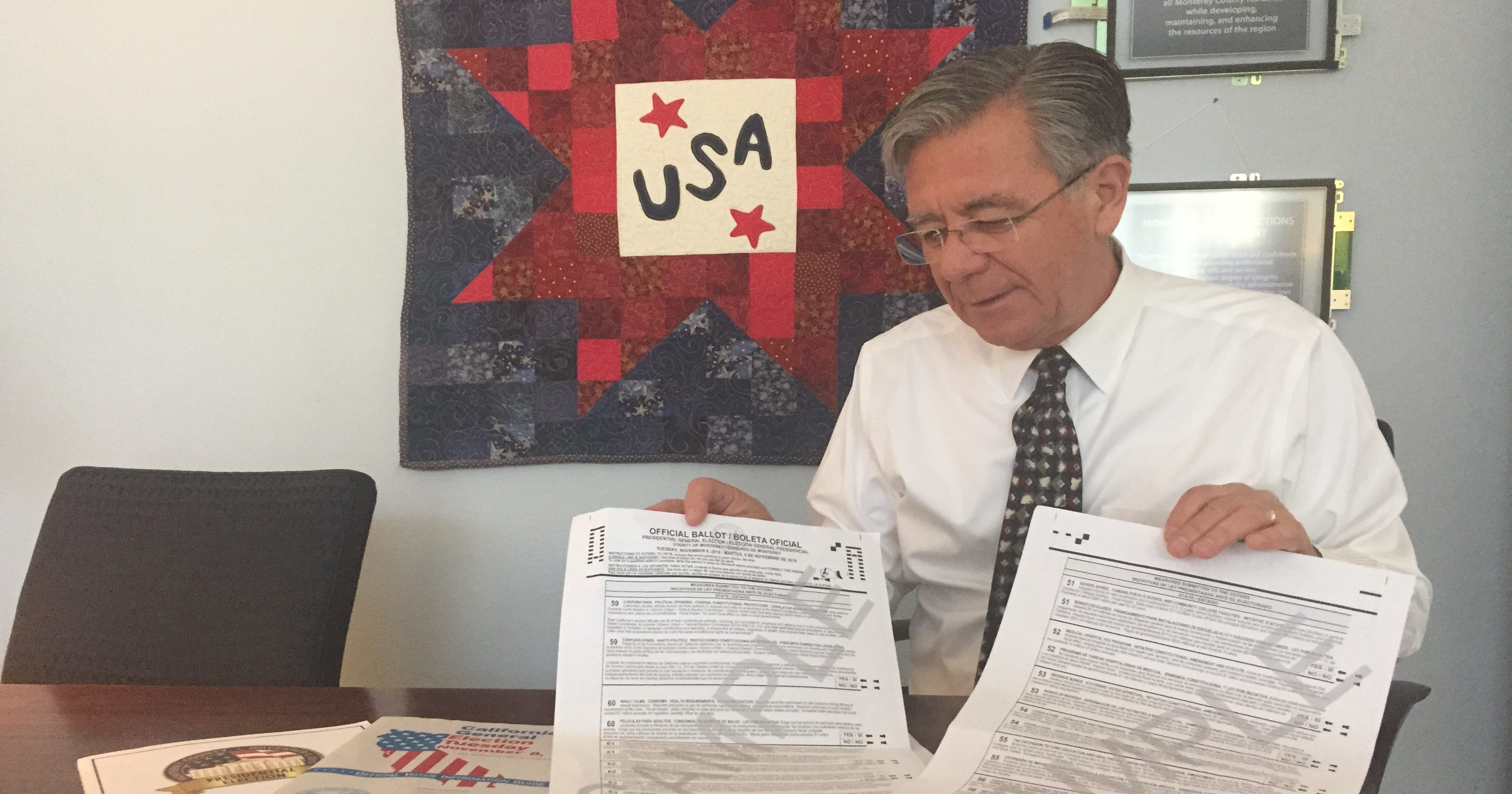 Monterey County expects record voter turnout