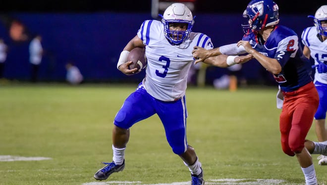 Erath's Elijah Mitchell is not only leading the Acadiana area, but the entire state in rushing through eight weeks this season.