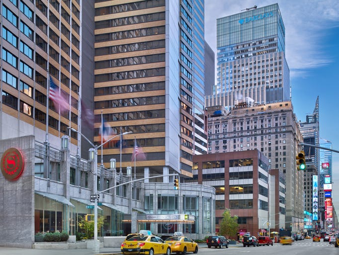 Sheraton New York Times Square Hotel is the 20th most