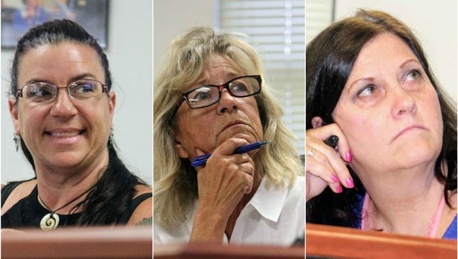 Otero County Commissioners from left to right, Lori Bies, Janet White and Susan Flores. This month's Otero County Commission meeting will be held Thursday, July 13, at 9 a.m. at the Otero County Administration Building, 1101 N. New York Ave.