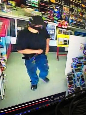 The Reno Police Department is looking for the suspect that robbed a Go-Fer Market with a knife and gun Saturday, Sept. 24, 2016.