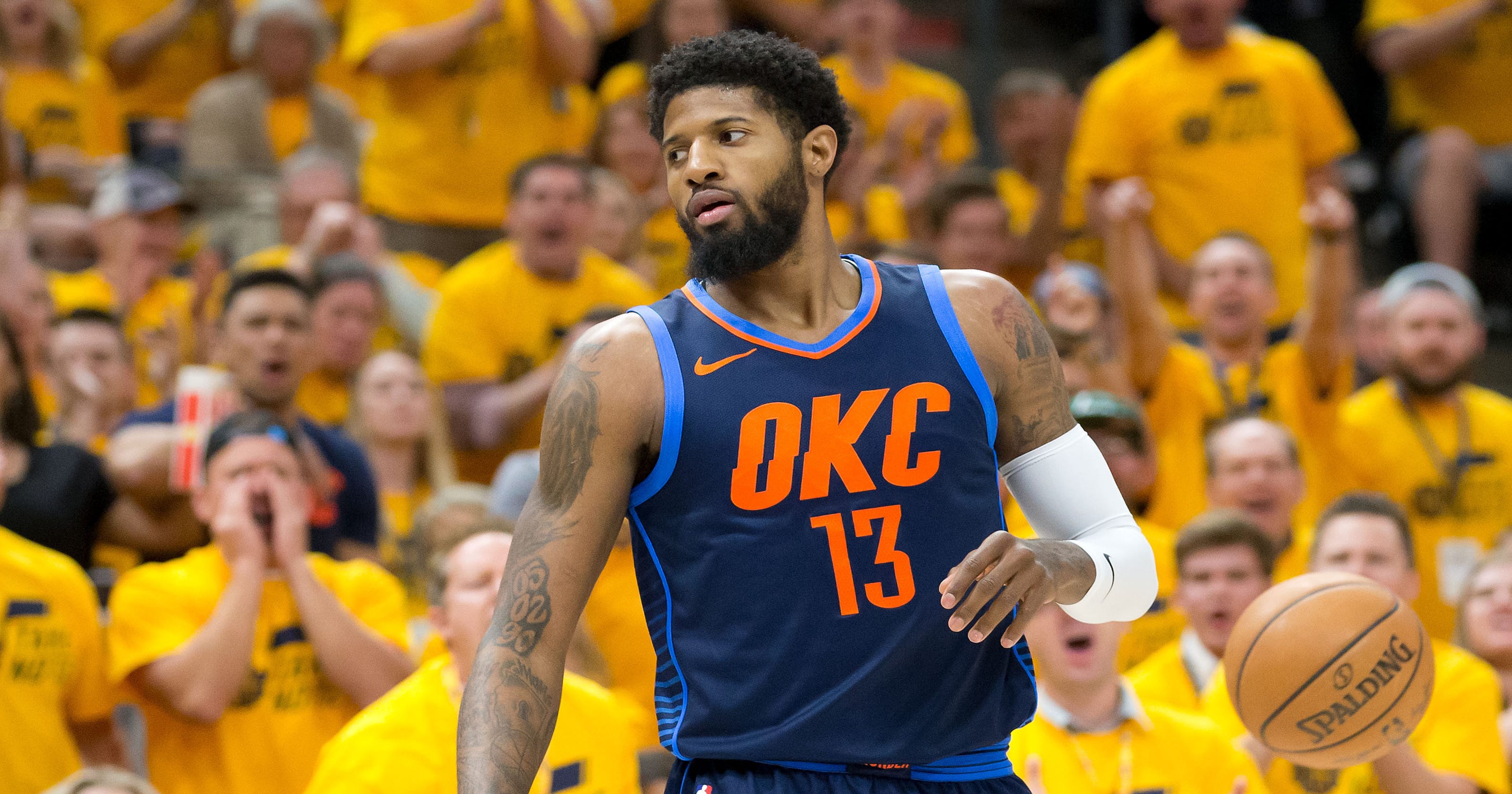 Image result for paul george thunder usa today