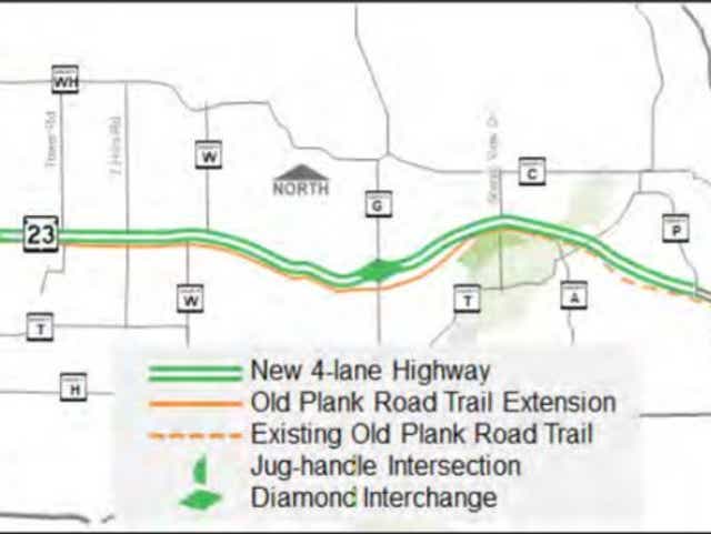 Wisconsin Highway 23 Expansion Project Plans Push Forward