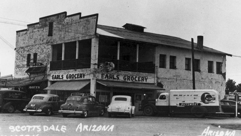 Arizona Then And Now Old Town Scottsdale