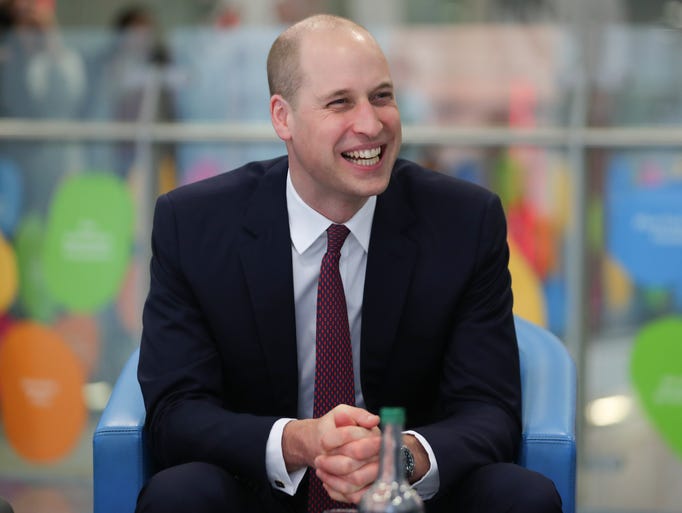What happened to Prince William's hair?