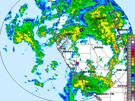 Weather Radar For Fort Myers Cape Coral And Elsewhere In Swfl