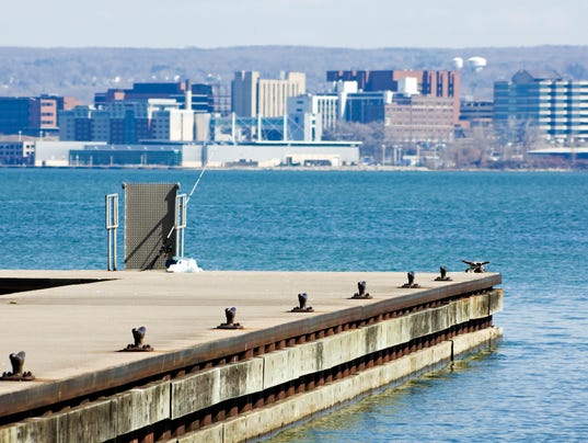 Erie - view from the park