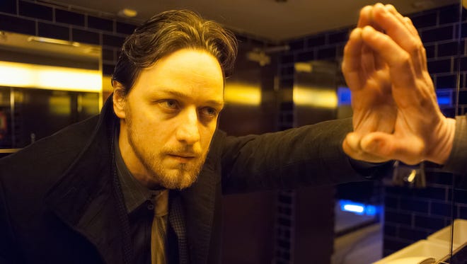 James McAvoy in a scene from the film 'Filth.'