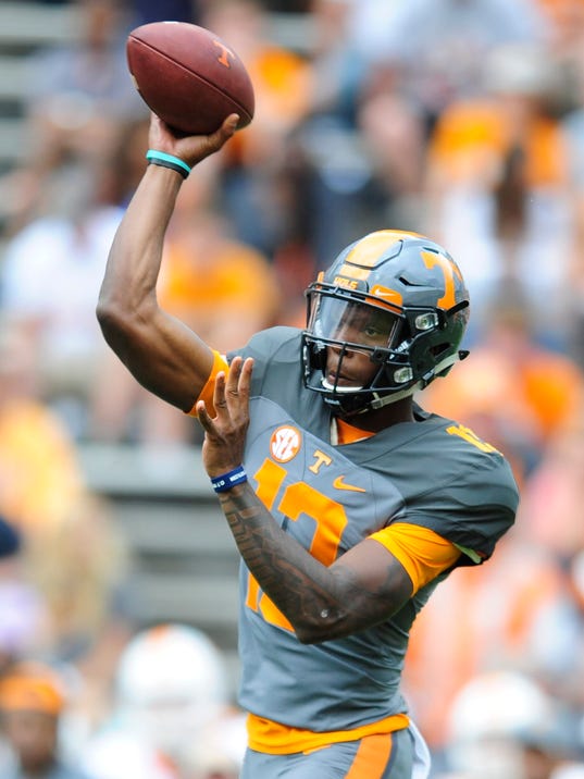 Tennessee Vols QB Sheriron Jones granted release