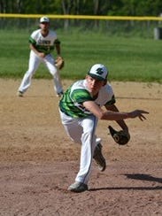 Solomon Schechter pitcher Harry Alsfine will be a captain for the Lions in 2018.