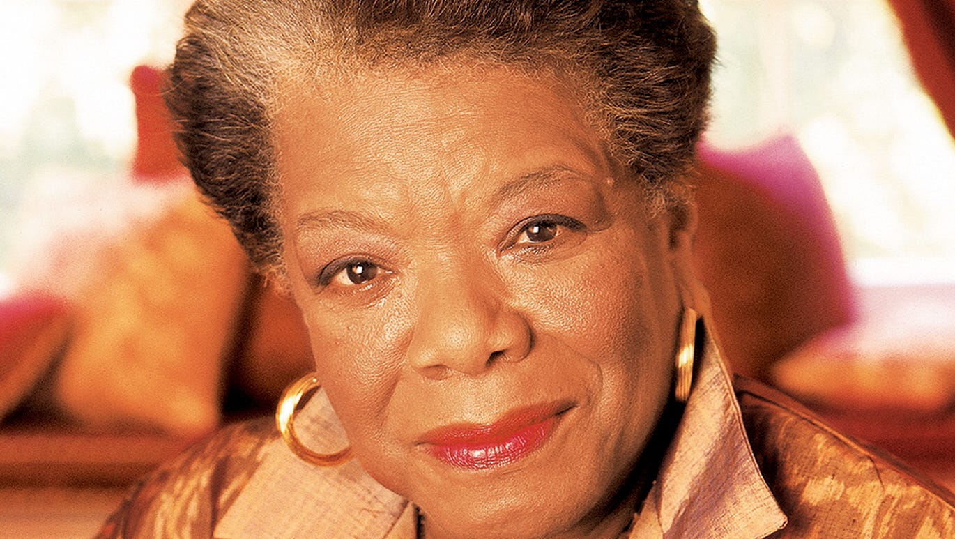 Poet Maya Angelou wholesome stories about famous women