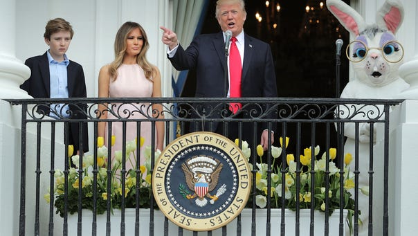 WASHINGTON, DC - APRIL 17:  U.S. President Donald Trump