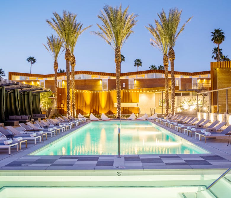 Palm Springs is getting new hip boutique hotels such as ARRIVE.