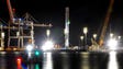 SpaceX Falcon 9 booster returns to Port Canaveral early