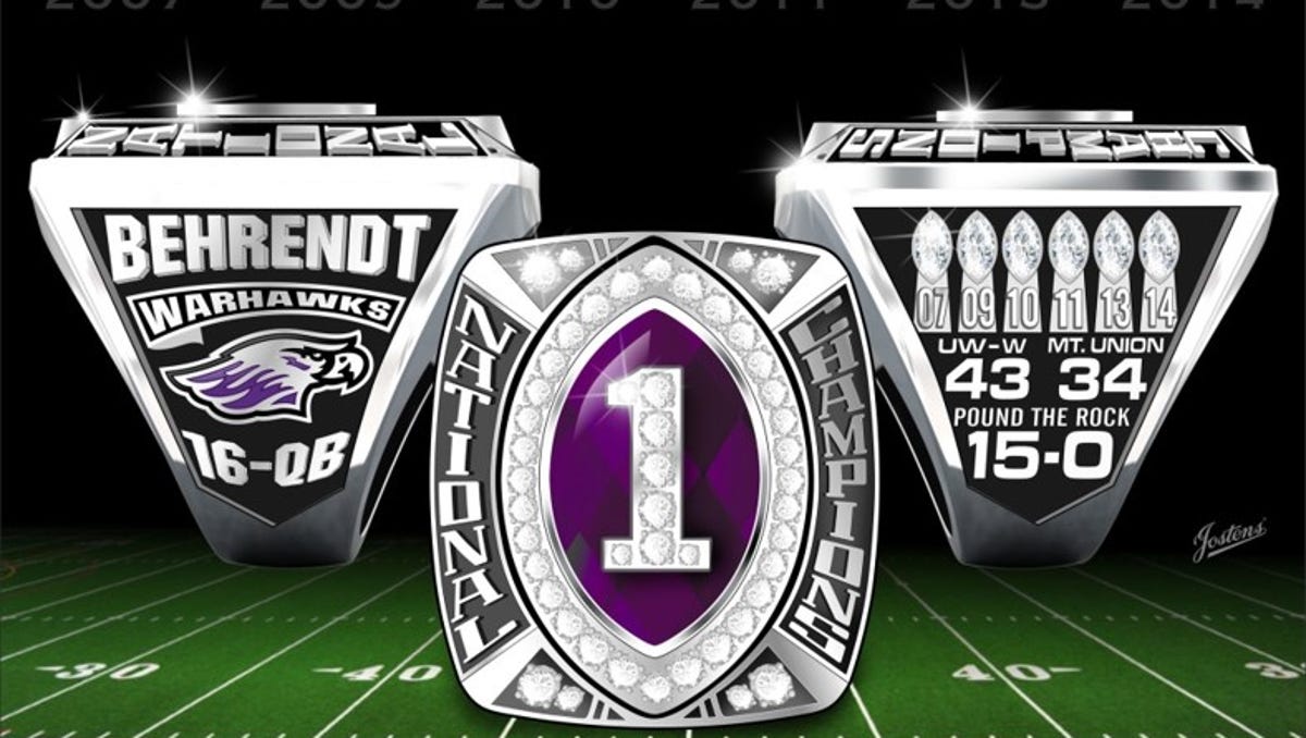 Uw Whitewater Pays 112 000 For Sports Rings