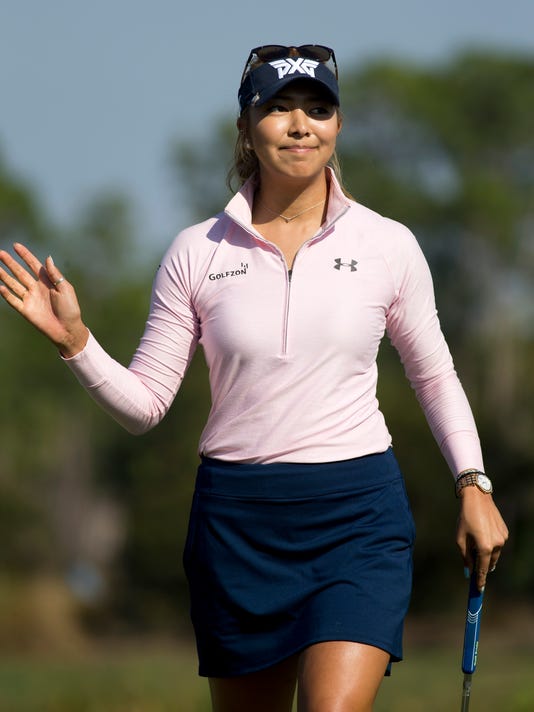 CME Tour Championship Lee balancing college, LPGA Tour