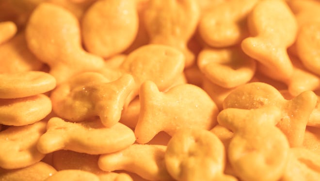 Pepperidge Farms is recalling four types of Goldfish crackers over salmonella concerns.