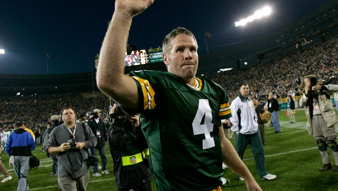 Former Packers quarterback Brett Favre has been voted into the Pro Football Hall of Fame.