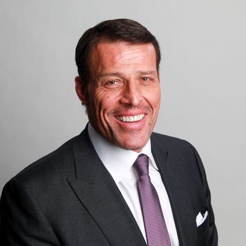 Self-help expert Tony Robbins wrote on Facebook...