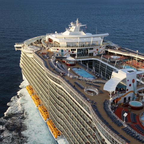 Notably, while Allure of the Seas is slightly...