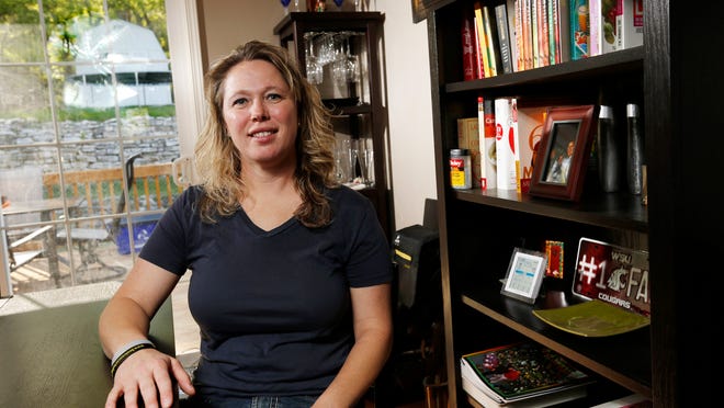 Ingrid Olson was one of the plaintiffs in the 2009 same-sex marriage case that granted gay and lesbian couples the right to marry in Iowa. Olson and her former wife, Reva Evans, have since divorced.