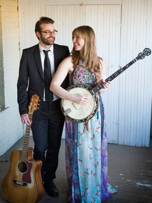 Door County musicians Nick Hoover and Jess Holland are Deathfolk, playing the Fireside Coffeehouse Concert Series Jan. 27 at Door Community Auditorium.