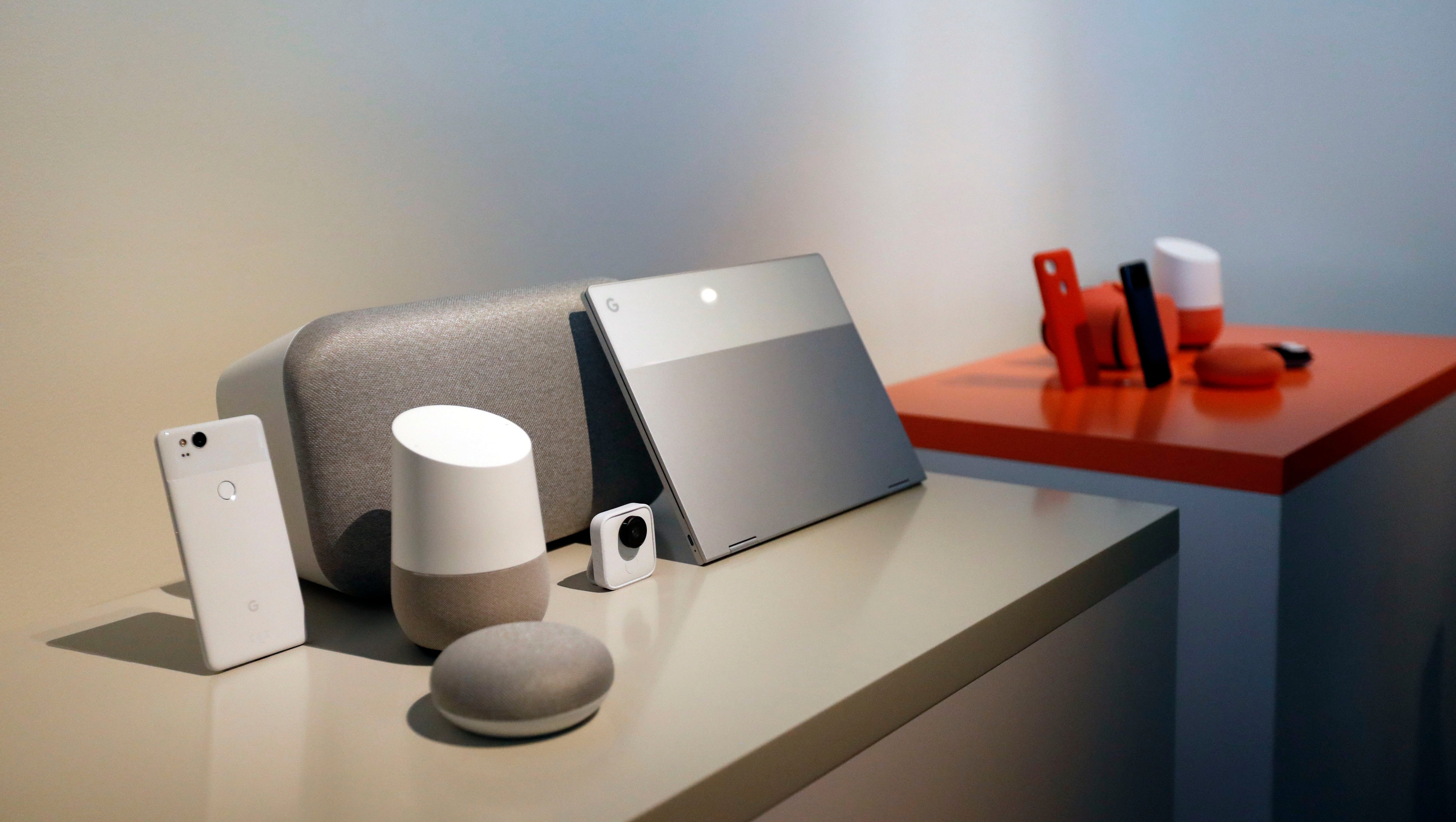 google home mini and google home max to