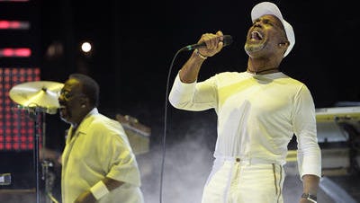 Maze featuring Frankie Beverly performs during the Essence Music Festival at the Louisiana Superdome in New Orleans. It's been 20 years since Essence magazine first brought its "party with a purpose" to New Orleans and organizers say this year's goal is more, more, more.